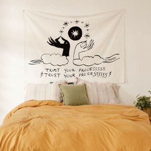 Urban Outfitters Tapestry “Trust Your Process”